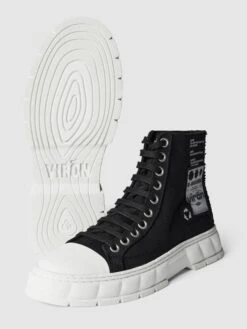Viron High Top Sneaker Mit Label-Print - Schwarz -Guesi Bekleidung Geschaft agokcgae8p5kgdqb6t5k2j2994pk8j1i6l456kqk9p34miii74q4qcpi8gs30iql6t0kge9g6cqk8k1o70o3gcj165ijioj171ij4d9kc4p6ce1i60om2o9m68p64o9mcos34p0