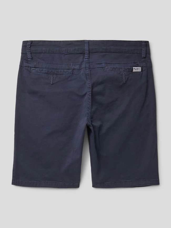 Pepe Jeans Chino-Shorts Mit Leistentaschen Modell 'BURN' - Blau 5 Pepe Jeans Chino-Shorts Mit Leistentaschen Modell 'BURN' - Blau – Bild 3