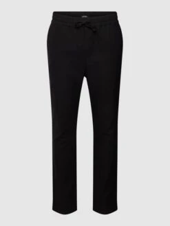 Only & Sons Stoffhose Mit Seitlichen Eingrifftaschen Modell 'LINUS' - Schwarz