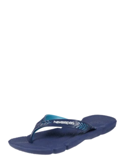 Havaianas Zehentrenner Mit Stukturiertem Muster Modell 'Power 2.0' - Marineblau