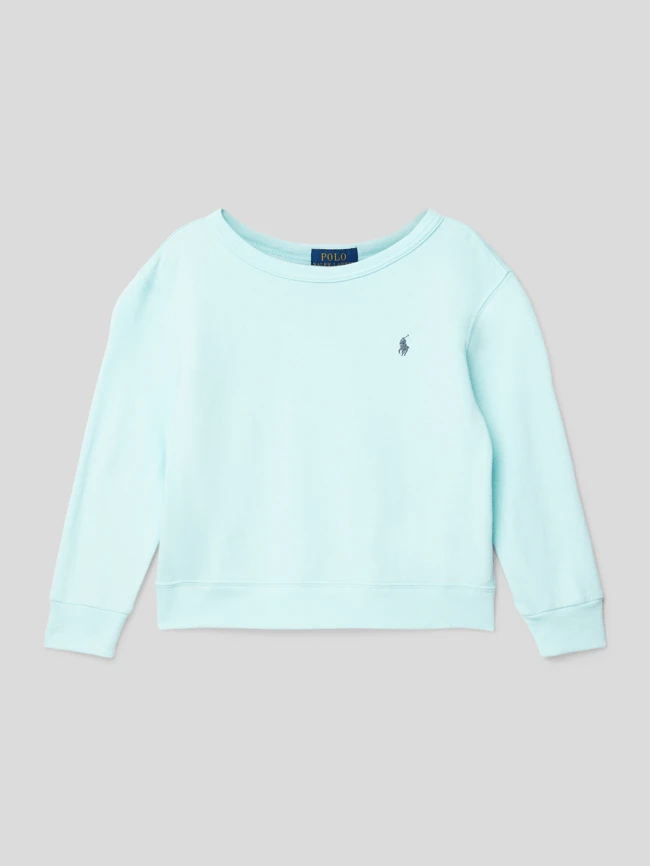 Polo Ralph Lauren Kids Sweatshirt Mit Label-Stitching - Mint 3 Polo Ralph Lauren Kids Sweatshirt Mit Label-Stitching - Mint