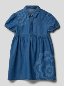 S.Oliver RED LABEL Jeanskleid Mit Abgesetztem Rockteil - Blau