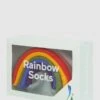 Eat My Socks Socken Mit Stretch-Anteil Modell "Rainbow“ - Grün