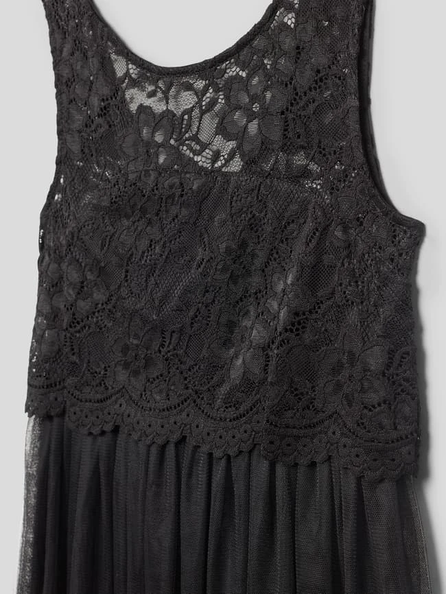 Happy Girls Kleid Mit Spitzenbesatz - Schwarz 4 Happy Girls Kleid Mit Spitzenbesatz - Schwarz – Bild 2