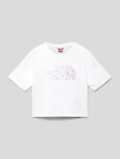 The North Face T-Shirt Mit Label-Print - Weiß