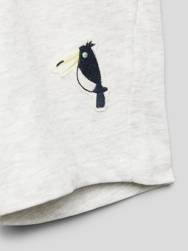 Name It Sweatshorts Aus Baumwolle Mit Motiv-Patch - Hellgrau Meliert 4 Name It Sweatshorts Aus Baumwolle Mit Motiv-Patch - Hellgrau Meliert – Bild 2