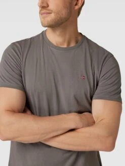 Napapijri T-Shirt Mit Logo-Stitching Modell 'SALIS' - Anthrazit -Guesi Bekleidung Geschaft akol4dhg9h0kckhk8or3gk1p8la3ed22891l4jq16cpkqj2g6gpj6ipgad45cl9o6la32ja788ojidikap3m4d1g6tgm4e9ncgqj4p9kc4p6co9j64ojcp1k75j3ep1gcks62c0