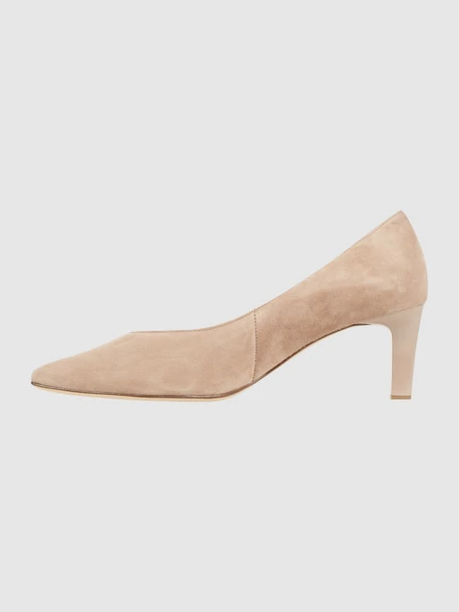 HÖGL Högl Pumps Aus Veloursleder - Taupe 5 HÖGL Högl Pumps Aus Veloursleder - Taupe – Bild 3