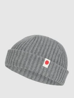 Jack & Jones Mütze Aus Bio-Baumwolle - Mittelgrau Meliert