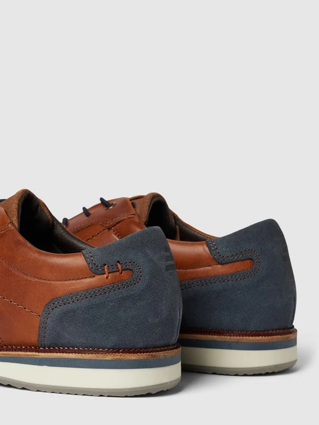 BULLBOXER Schnürschuhe Mit Label-Details - Cognac 5 BULLBOXER Schnürschuhe Mit Label-Details - Cognac – Bild 3