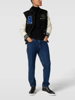 BOSS Sneaker Mit Label-Details Modell 'Bulton' - Schwarz