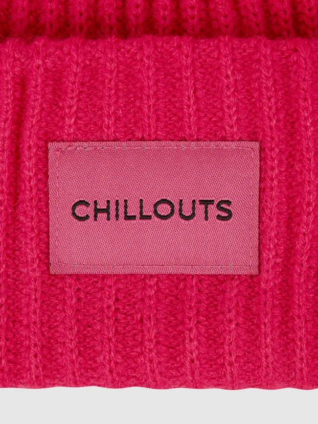Chillouts Beanie Mit Logo-Aufnäher Modell 'Kara' - Neon Pink 4 Chillouts Beanie Mit Logo-Aufnäher Modell 'Kara' - Neon Pink – Bild 2