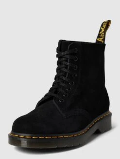 Dr. Martens Dr.Martens Schnürboots In Unifarbenem Design Modell 'Pascal' - Schwarz -Guesi Bekleidung Geschaft aks34c2m651l0i9p75a3giho6t5j8eaaa8rj2hamap6kkj216kslahif6h848d28ap9l0c2c854lag9l9p3jgoj668s32o9o6co6ce1kcpgjae9o69i3idhg6ksm4pb16oo3ed0