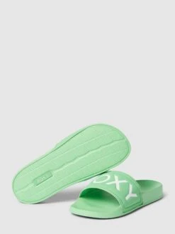 Roxy Slides Mit Label-Detail Modell 'SLIPPY' - Hellgrün -Guesi Bekleidung Geschaft al1l8j2jal7lada76cokila7913l2cieah55cjag8h650d258d73al9la1akohqf6t4kqgpm652laihlal3jgopocgpj6o9o6ksj6dhk69hj4eb46go32e9m75ij4cpg6srm6d8