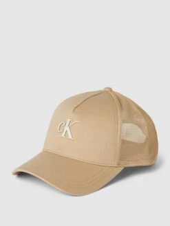 Calvin Klein Jeans Basecap Mit Label-Detail - Beige