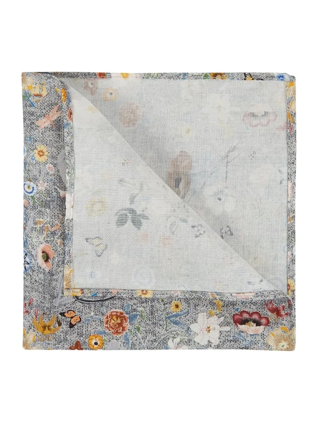 Prince Bowtie Fliege Und Einstecktuch Im Set - Hellgrau 4 Prince Bowtie Fliege Und Einstecktuch Im Set - Hellgrau – Bild 2