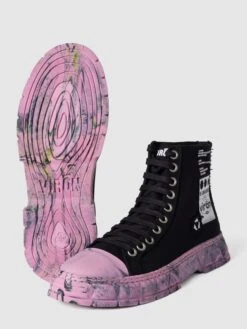 Viron High Top Sneaker Mit Statement-Print - Schwarz -Guesi Bekleidung Geschaft al7jccql6l3jccho8h130d2lad94ikid6op58g9j6d6jacqdal6k8ia38p33aiig8534kd1n9sp4gjij70o3ge3660o3aphic4rmcdhk65gj8o9ockqmachj64om4pb36sqmcd0