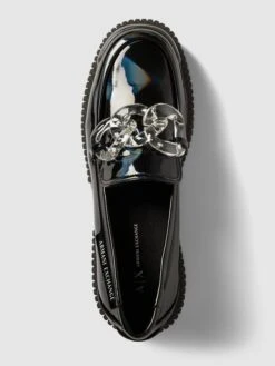ARMANI EXCHANGE Penny-Loafer Mit Zier-Applikation - Schwarz -Guesi Bekleidung Geschaft al946jq49l8l6jpk8h64ihak8co38la2aorkigad6p9kql2l8d350e2j8srkod2e9gq4me23a0rk4jad64o3icr16cpj8cb568p68c9k64smaoj660sjip9i69i30chn6li62o8