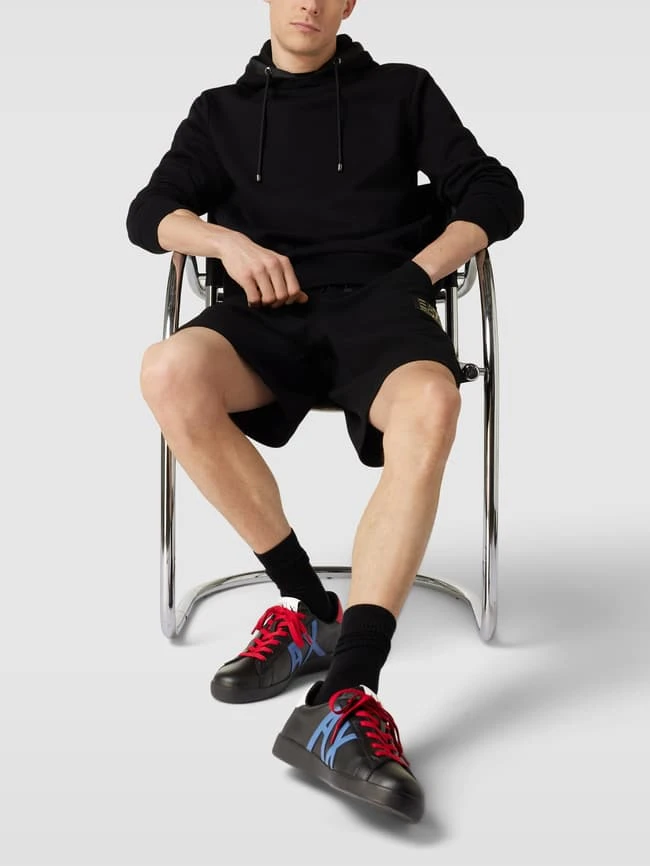 ARMANI EXCHANGE Sneaker Mit Label-Details - Schwarz 3 ARMANI EXCHANGE Sneaker Mit Label-Details - Schwarz