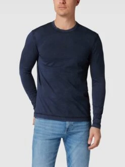 BOSS Orange Longsleeve Mit Label-Print - Marineblau Meliert -Guesi Bekleidung Geschaft alb36j1l893k2iqh8p2k8chm64sl2dif85aj0cpp655jakqd74skuc2j9p730d2f8cs4uca1898kie1m94o3idppccqm8db374oj8dpk6oo3co9i6di34o9n71ijgcj5cpi3ipg
