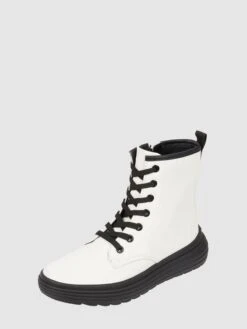 Geox Boots In Leder-Optik Modell 'Phaolae' - Weiß