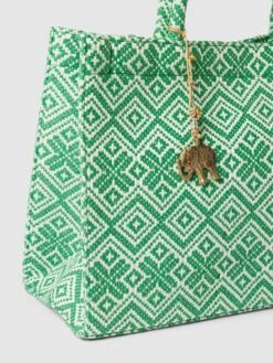 Anokhi Tote Bag Mit Allover-Muster - Grün -Guesi Bekleidung Geschaft aoo30j1n8945chih6d452iai8d4k2kidacr36kphala3ee2270s50dq5a1634kqdakq4mjad6d554hqla13jec9hcgpmap336cpm6chk60rm6e1mc8r3co9jcli66p1n61hmce0