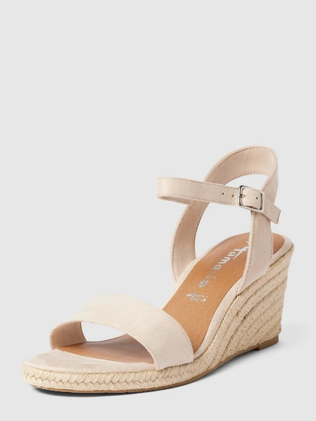 Tamaris Wedges Mit Dornschließe - Sand 3 Tamaris Wedges Mit Dornschließe - Sand