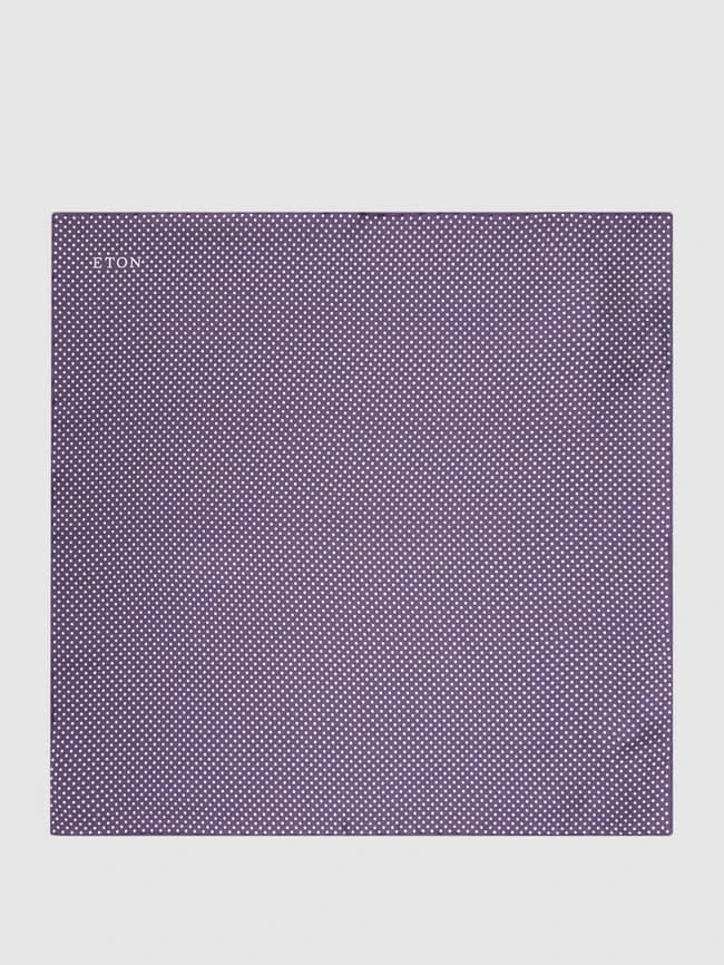 Eton Einstecktuch Aus Seide - Purple 4 Eton Einstecktuch Aus Seide - Purple – Bild 2