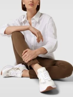 Guess Sneaker Mit Label-Details Modell 'ENIE' - Sand