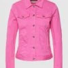 Tom Tailor Jeansjacke Mit Brusttaschen - Pink