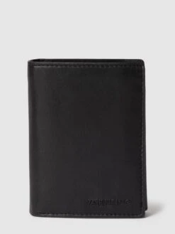 VALENTINO BAGS Portemonnaie Mit Label-Prägung Modell 'HUMMUS WALLET' - Schwarz