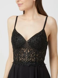 Luxuar Abendkleid Aus Tüll Und Chiffon - Schwarz -Guesi Bekleidung Geschaft ap332gag8ss3ae1oa9238di298s30cib6pal0hi38sr5cdi2a0o4cji48t0jil1j896k4cqma554gha59go6ce1p64r62d3575j38ohk6go30o9i6sp30cpo70r3cphg6hgjap8