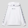 CHAMPION Hoodie Mit Logo-Print - Weiß