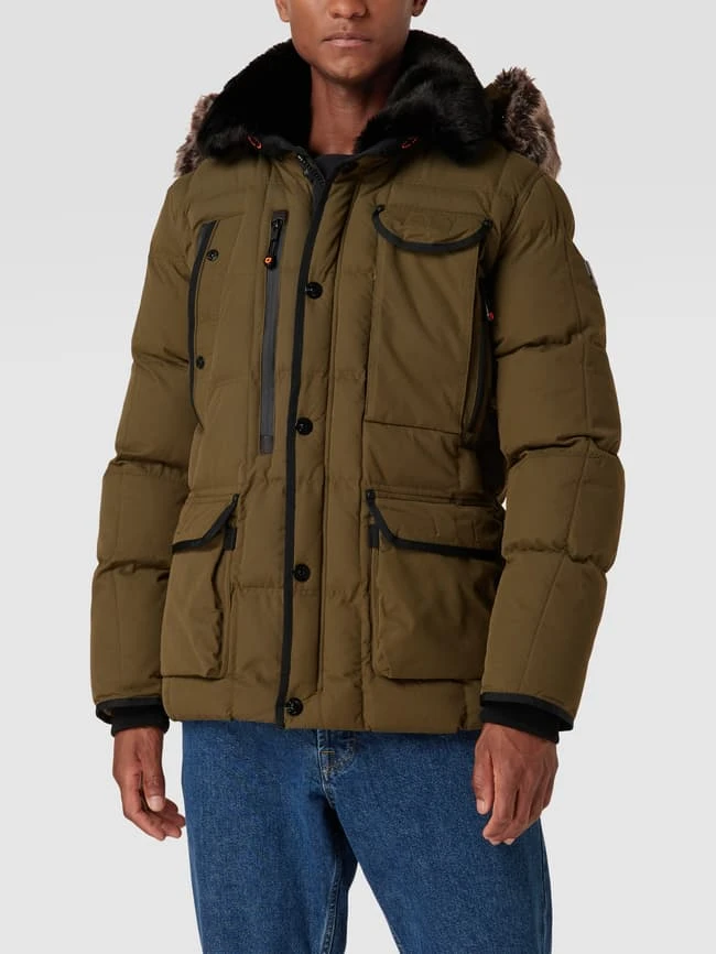 Wellensteyn Steppjacke Mit Kunstpelzkragen Modell 'MARVELLOUS' - Olivgrün 6 Wellensteyn Steppjacke Mit Kunstpelzkragen Modell 'MARVELLOUS' - Olivgrün – Bild 4