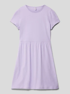 Only Kleid Mit Rundhalsausschnitt Modell 'STELLA' - Flieder
