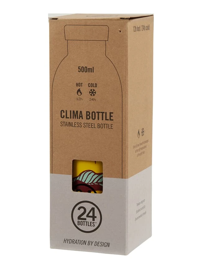 24bottles Trinkflasche Aus Edelstahl - Gelb 4 24bottles Trinkflasche Aus Edelstahl - Gelb – Bild 2