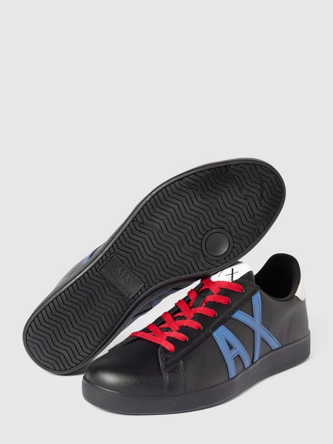 ARMANI EXCHANGE Sneaker Mit Label-Details - Schwarz 7 ARMANI EXCHANGE Sneaker Mit Label-Details - Schwarz – Bild 5