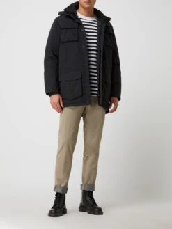 Wellensteyn Vancouver 870 Funktionsjacke Mit Abnehmbarer Kapuze - Schwarz