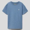 Polo Ralph Lauren Teens T-Shirt Mit Logo-Stitching - Rauchblau