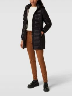 Wellensteyn Steppjacke Mit Label-Detail Modell 'HIGHCLASS' - Schwarz