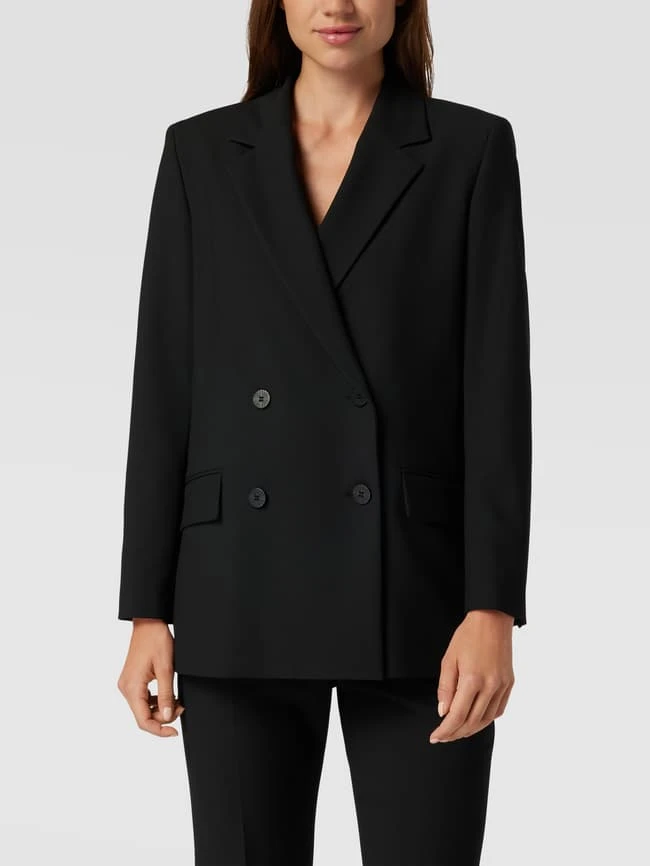 HUGO Blazer Mit Reverskragen Modell 'AVANI' - Schwarz 6 HUGO Blazer Mit Reverskragen Modell 'AVANI' - Schwarz – Bild 4