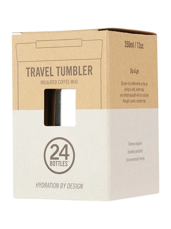 24bottles Thermobecher Aus Edelstahl - Silber 4 24bottles Thermobecher Aus Edelstahl - Silber – Bild 2