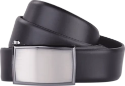 Lloyd Men's Belts Ledergürtel Mit Matt Glänzender Metallschließe - Schwarz -Guesi Bekleidung Geschaft d7e325c4 644a 4ef7 8029 ba2f2339a02f