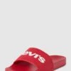 Levi’s® Acc. Slides Mit Label-Print Modell 'JUNE' - Rot