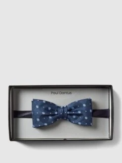 Paul Dantus Fliege Mit Allover-Muster - Marineblau