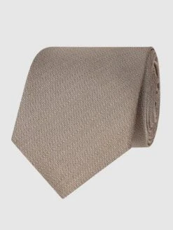 Willen Krawatte Und Einstecktuch Im Set - Taupe