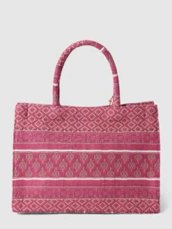Anokhi Tote Bag Mit Allover-Muster Modell 'BOOKTOTE' - Pink -Guesi Bekleidung Geschaft 85956ca68h2j4lhg60s3ce268h934l9k9d0l4iigal74sjpg8593ecagah350c25ad130gpm9133ejq4al3j2c1kcgpj2o9g74ojedhkccs3eo9i69hjcc1i68rm8c1hcdh32o8