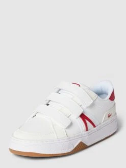 Lacoste Sneaker Mit Kontrastbesatz - Weiß