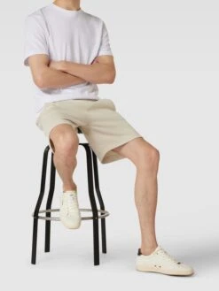 Blauer USA Sneaker Mit Label-Details Modell 'MURRAY' - Weiß